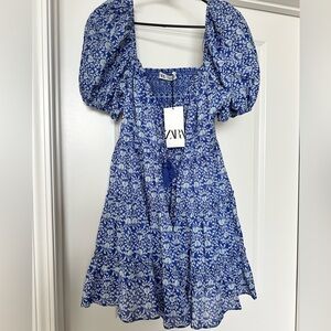NEW Zara Blue Mini